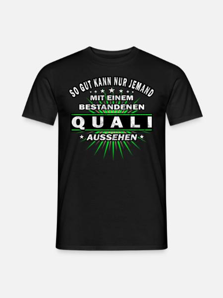 Abschlussklasse | Quali | Schulabschluss - Männer T-Shirt - Schwarz