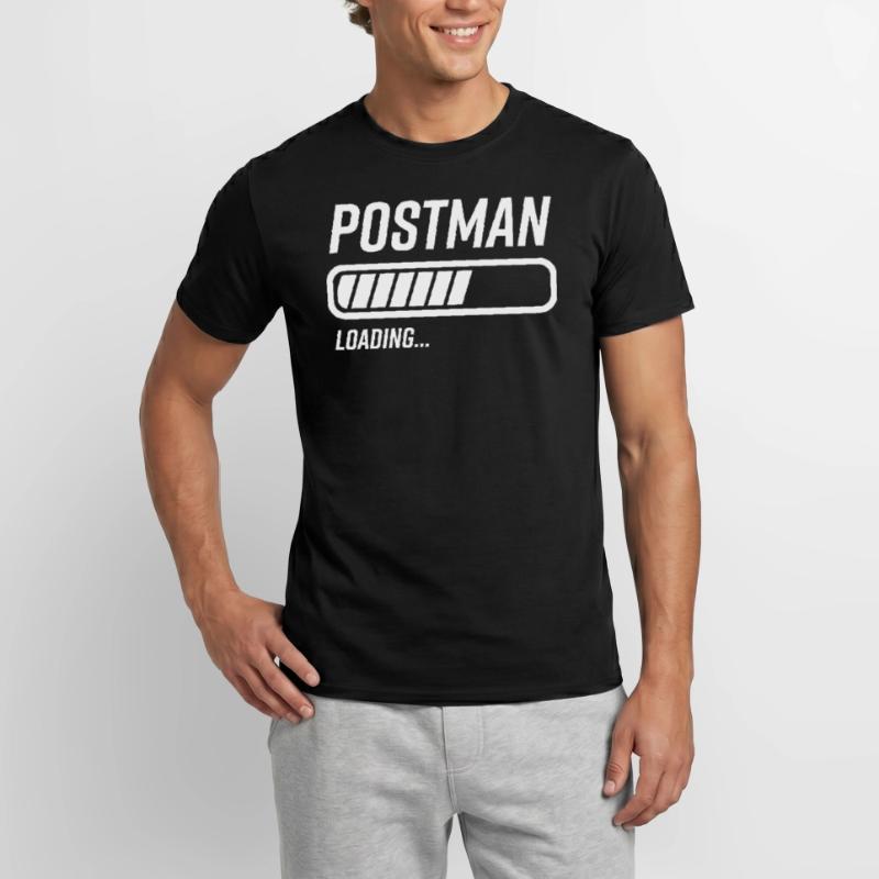 Laadbalk van de postbode Heren T-shirt