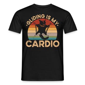 Glisse Cardio Sugar Glider Propriétaire Sugar - T-shirt homme - noir - Devant - AI Model Male 178 light (178cm)