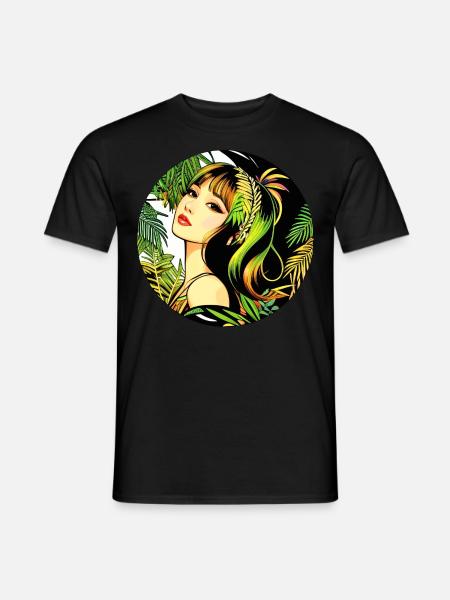 Femme Moderne Tropicale - T-shirt homme - noir