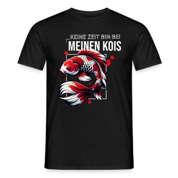 Poisson Koi Koi Koi Koi - T-shirt homme - noir - Devant - AI Model Male 178 light (178cm)