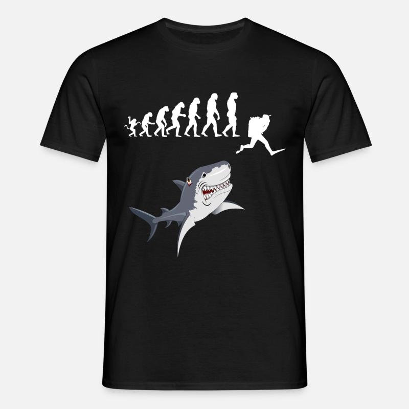 SCUBA EVOLUTION - Men's T-Shirt - black
