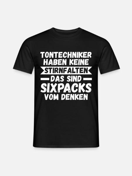 Toningenieur Tontechnik Tontechniker - Männer T-Shirt - Schwarz