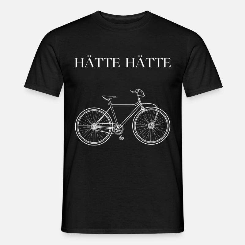 Hätte Hätte - Männer T-Shirt - Schwarz