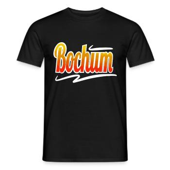 Bochum - T-shirt homme - noir - Devant - AI Model Male 178 light (178cm)