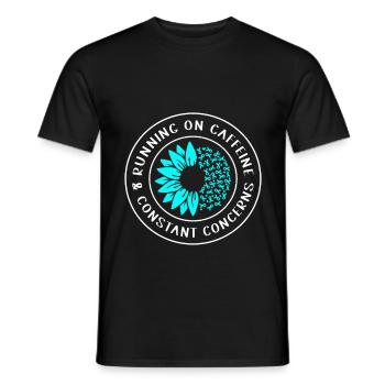 Trouble anxieux Trouble anxieux - T-shirt homme - noir - Devant - AI Model Male 178 light (178cm)