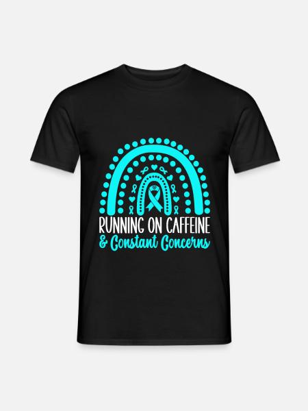 Angststörung Anxiety disorder - Männer T-Shirt - Schwarz