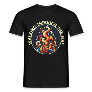 Paroles Mélomanes Auteurs-compositeurs Festival de musique - T-shirt homme - noir - Devant - AI Model Male 178 light (178cm)