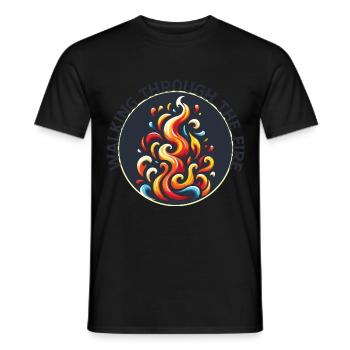 Paroles Mélomanes Auteurs-compositeurs Festival de musique - T-shirt homme - noir - Devant - AI Model Male 178 light (178cm)