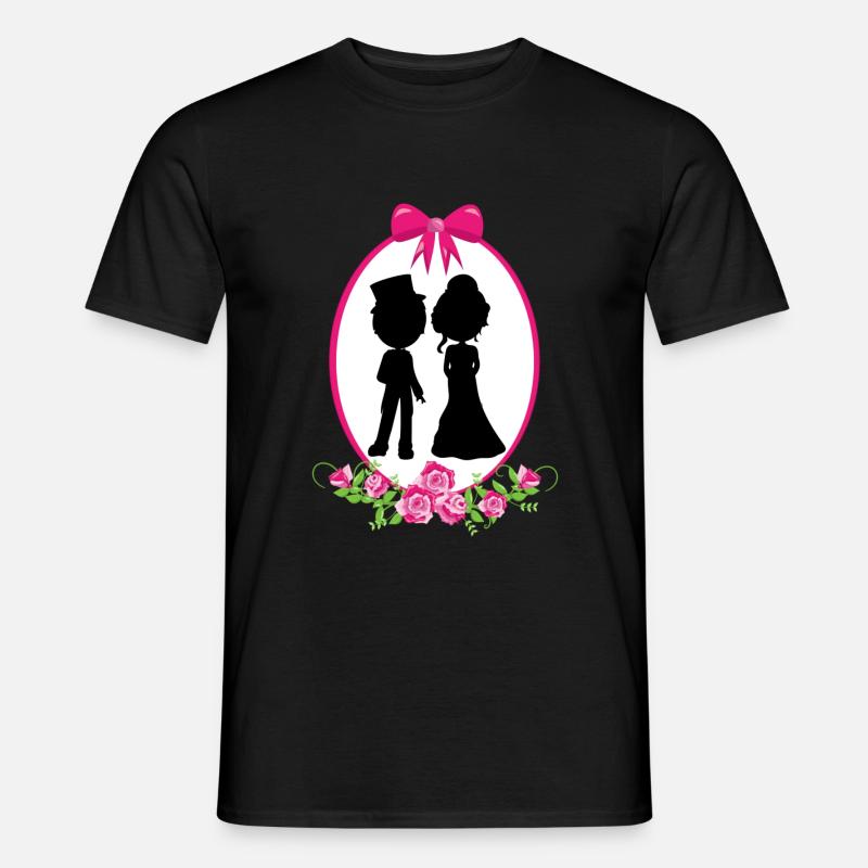 WEDDING - Men's T-Shirt - black