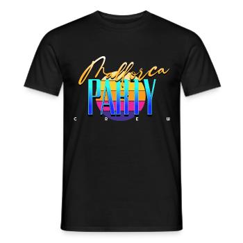 Mallorca Party Crew - T-shirt homme - noir - Devant - AI Model Male 178 light (178cm)