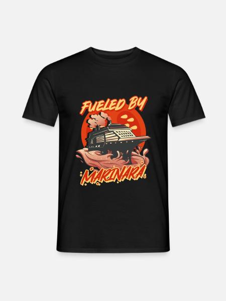 Marinara - Männer T-Shirt - Schwarz