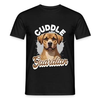Kangal Dog Cuddle Guardian - T-shirt homme - noir - Devant - AI Model Male 178 light (178cm)