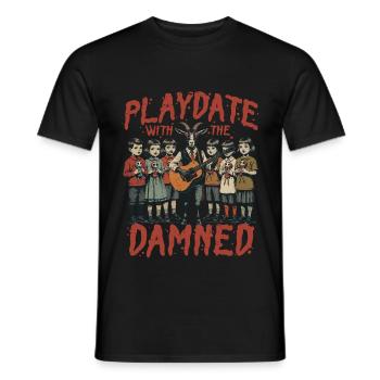 Okkultismus Dämonologie Tarot - Männer T-Shirt - Schwarz - Vorne - AI Model Male 178 light (178cm)