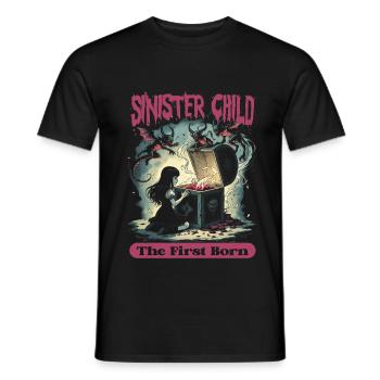 Occultism Demonology Tarot - Men's T-Shirt - black - Front - AI Model Male 178 light (178cm)