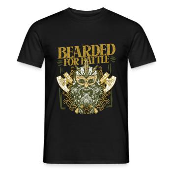 Viking Pagan Culture - Men's T-Shirt - black - Front - AI Model Male 178 light (178cm)