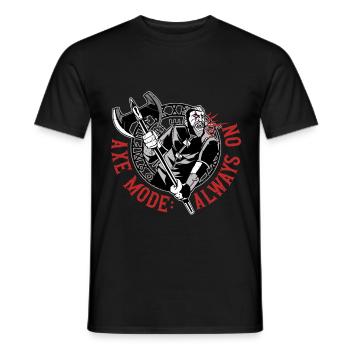 Wikinger Heidnische Kultur Axe Mode Always On - Männer T-Shirt - Schwarz - Vorne - AI Model Male 178 light (178cm)