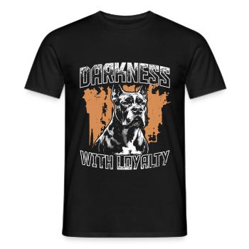 Cane Corso Dog - Men's T-Shirt - black - Front - AI Model Male 178 light (178cm)