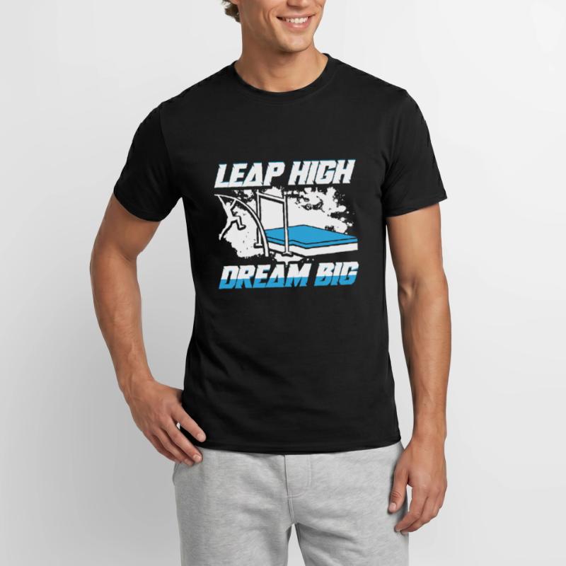 Saut à la perche Saut à la perche Perchiste T-shirt homme
