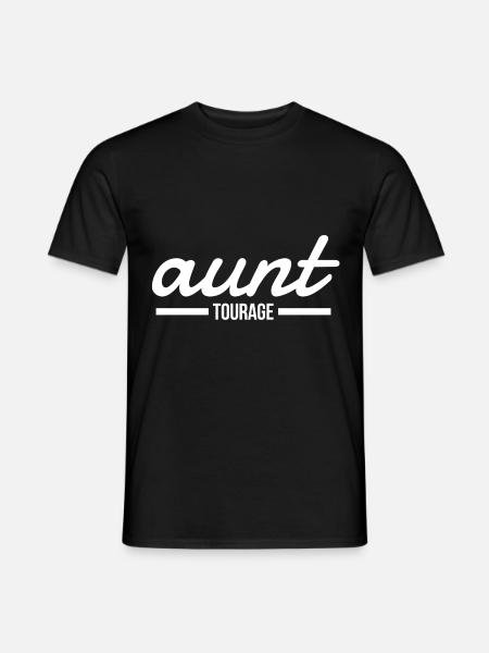Aunt Tourage - Men's T-Shirt - black