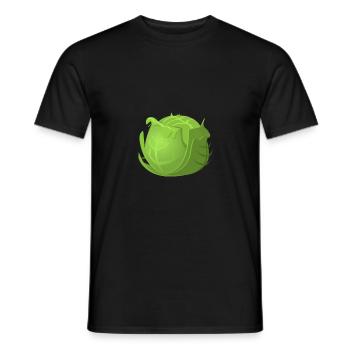 Cabbage - Men's T-Shirt - black - Front - AI Model Male 178 light (178cm)