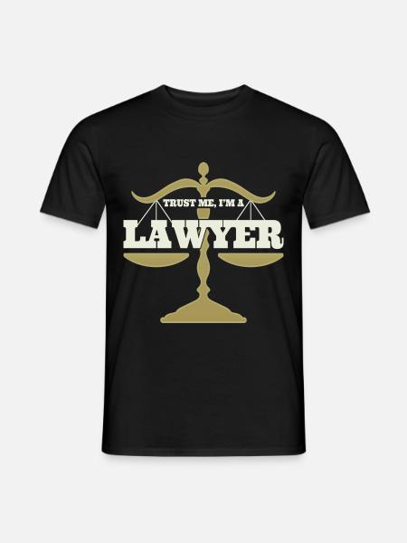 Advocaat cadeau idee advocaat advocaat - Heren T-shirt - zwart