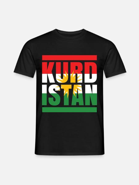 Kurdistan - Men's T-Shirt - black