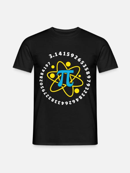 Mathematik - Männer T-Shirt - Schwarz