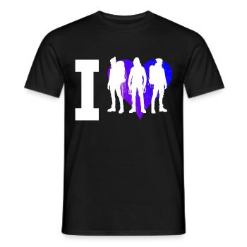 Climber Bouldering Women Bouldering - Men's T-Shirt - black - Front - AI Model Male 178 light (178cm)