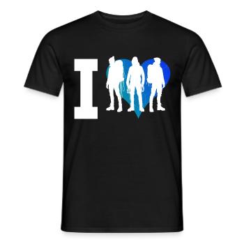 Women Climbers Climbing Climbing Bouldering - Men's T-Shirt - black - Front - AI Model Male 178 light (178cm)
