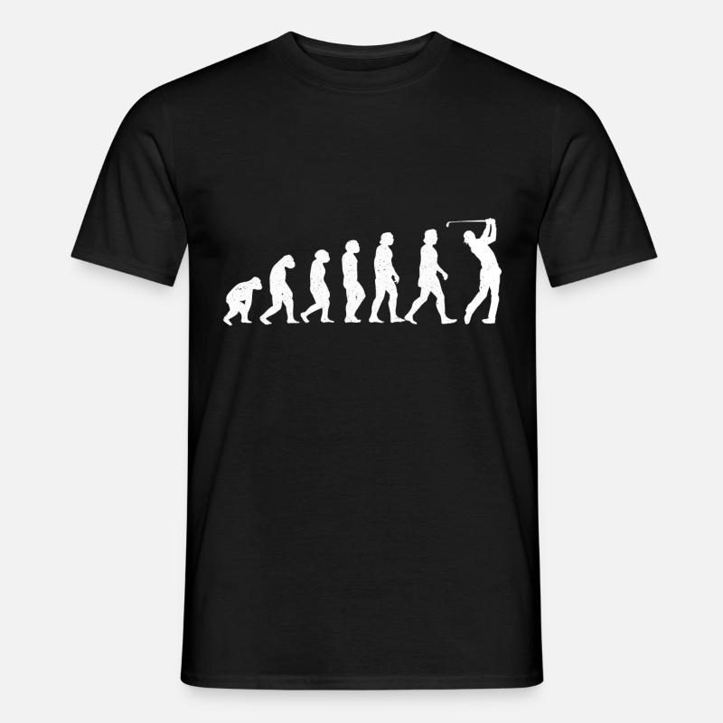 Golf Golf Golf Golf Evolution Evolution - T-shirt uomo - nero