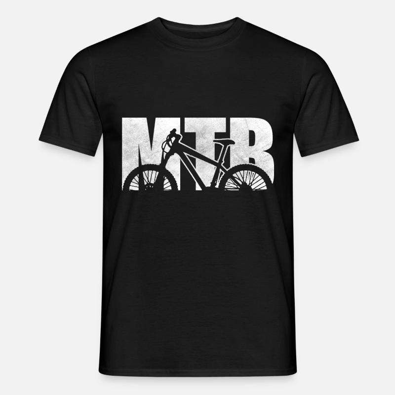 Fahrrad - Männer T-Shirt - Schwarz
