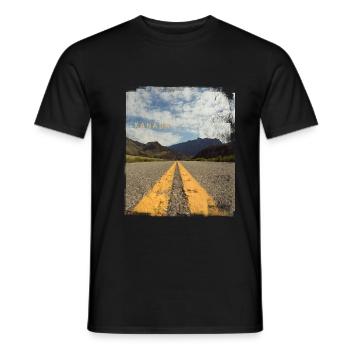 Canada - T-shirt homme - noir - Devant - AI Model Male 178 light (178cm)