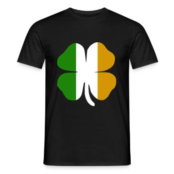 Irland, Ireland, Dublin, Eire, Ulster - Männer T-Shirt - Schwarz - Vorne - AI Model Male 178 light (178cm)
