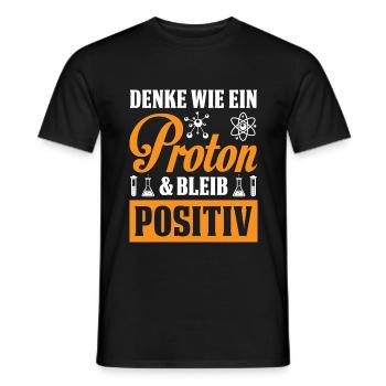 Chemie Chemiker Labor Wissenschaft Nerd Geschenk - Männer T-Shirt - Schwarz - Vorne - AI Model Male 178 light (178cm)