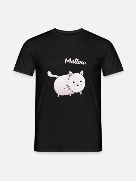Chat Mallow - Männer T-Shirt - 