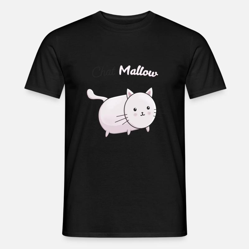 Chat Mallow - Männer T-Shirt - undefined