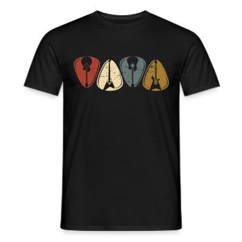 Guitares Jouer Cadeau - T-shirt homme - noir - Devant - AI Model Male 178 light (178cm)