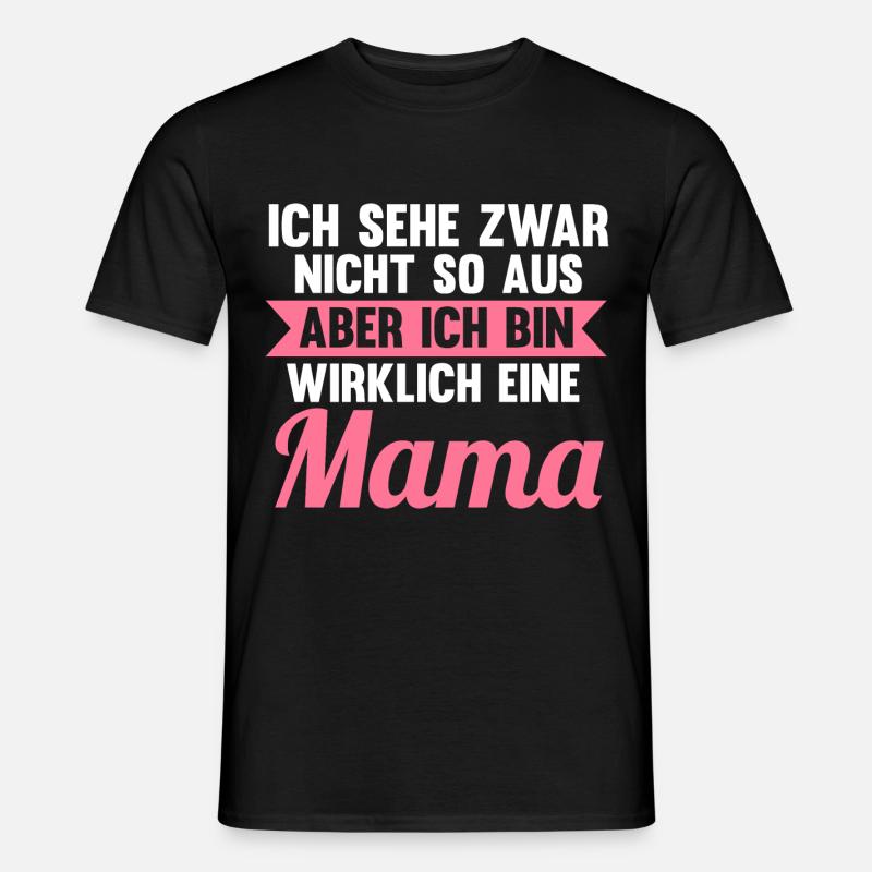 Mutter Mama - Männer T-Shirt - Schwarz