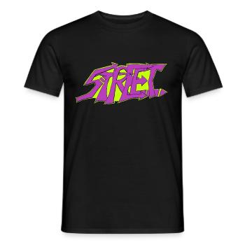Street Graffiti - Männer T-Shirt - Schwarz - Vorne - AI Model Male 178 light (178cm)