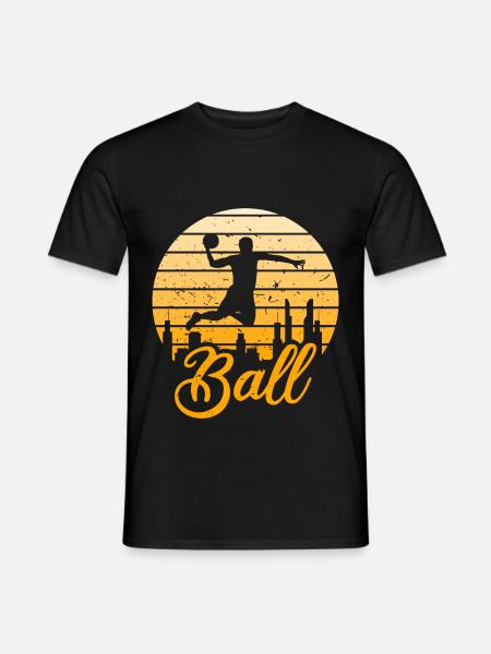 Basketball Sport Basketballer - T-shirt homme - noir