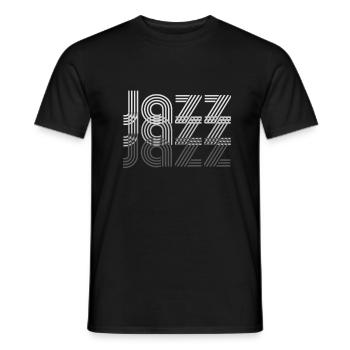 Free Jazz Geschenk falsche Note Musik Saxophon - Men's T-Shirt - black - Front - AI Model Male 178 light (178cm)