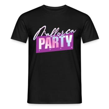 Mallorca Party Crew - Männer T-Shirt - Schwarz - Vorne - AI Model Male 178 light (178cm)