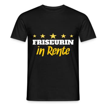 Friseur - Männer T-Shirt - Schwarz - Vorne - AI Model Male 178 light (178cm)