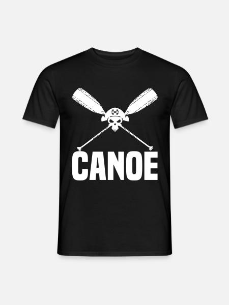 Kanu - Männer T-Shirt - Schwarz