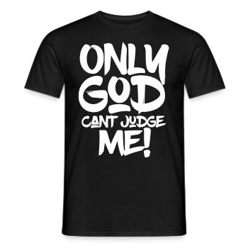 hip hop - Men's T-Shirt - black - Front - AI Model Male 178 light (178cm)