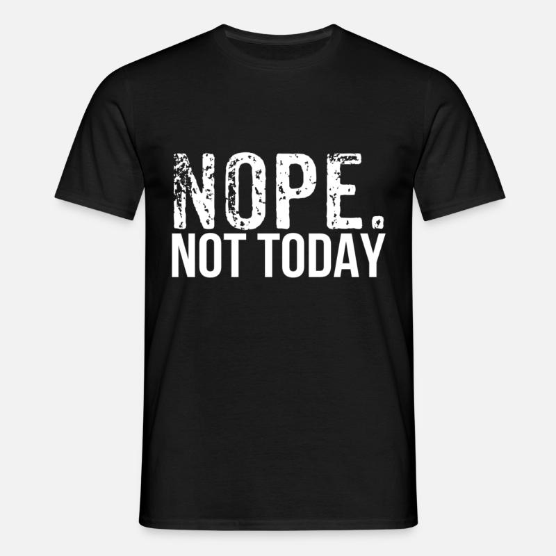 Nope - Men's T-Shirt - black