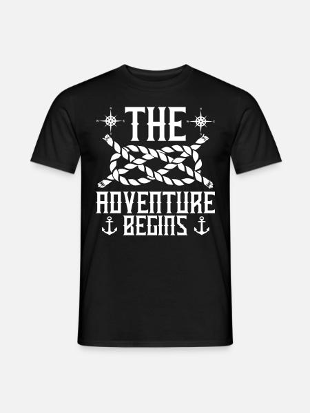 sailing - Men's T-Shirt - black