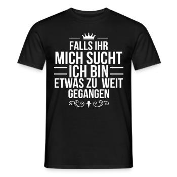 Princesse Drôle de sort Humour Drôle De Limites - T-shirt homme - noir - Devant - AI Model Male 178 light (178cm)