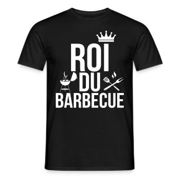 Grillen Grillmeister Gartenparty Grillparty Garten - Männer T-Shirt - Schwarz - Vorne - AI Model Male 178 light (178cm)